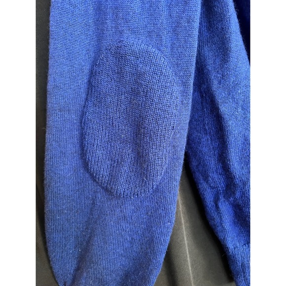 Men s Blue Banana Republic Long Sleeve Full Zip Wool Cardigan Size L - Picture 7 of 7